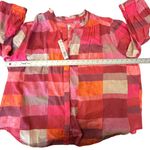 Nic+Zoe NWT SUNSET PLAID COTTON GIRLFRIEND SHIRT WOMEN’S SIZE 2X Photo 11