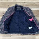 J.Crew  Going Out Blazer In Navy Blue/Pink Confetti Tweed Women’s 4 Photo 7