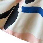 Elliatt Headway Abstract Print Scuba Skater Dress Mini Open Back Size Medium Photo 5