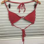 Pink Crochet Bikini Top Photo 6