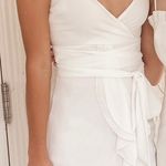 Lucy in the Sky Tie Front Mini Dress Photo 0