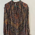 Free People Top Womens Small Blouse Little Runaway Boho Hippie Festival 70s Photo 0