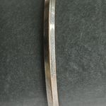 Women’s vintage silver tone triangular shaped bangle bracelet‎ one size Gray Photo 3