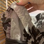 Moulinette Soeurs Anthropologie Strapless Lavender Printed Dress w/ sash Sz4 Photo 4