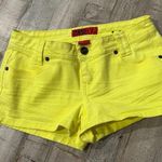 Zana Di Women’s Neon Yellow  Size 7 Jean Shorts Photo 0