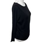 Vince Boat Neck Dolman Long Sleeve Top Black Essentials Women’s Size Small S Photo 2