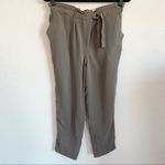 Kimchi Blue Olive Cropped Paper Bag Pants Size Medium Photo 1