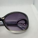 Chico's  Black & Gray Sunglasses & Dust Bag Photo 6