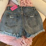 Edikted blue jean shorts Photo 1
