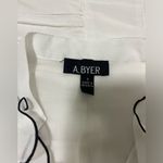 A Byer A. Byer black and white dress with belt. Size 7. Photo 2