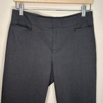 Ecru  Dress‎ Pants Womens Size 4 Slim Leg Trousers Mid Rise Career Office Gray Photo 2