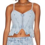 GRLFRND  Maia Denim Cargo Top Sz. S Photo 0
