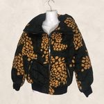 MARCELL VON BERLIN print puffer jacket size 6 BNWT Ski winter core school travel Green Photo 2