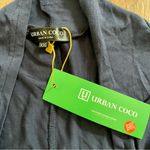 Urban Coco sleeveless, asymmetrical hem lightweight cardigan vest, size XXL, NWT Photo 7