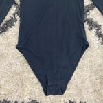 Everlane Black V-neck Long Sleeve Bodysuit Photo 4