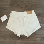 One Teaspoon Hawks High Rise Twisted Cuff Hem Distressed Shorts - Size 26 - NWT Photo 3