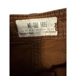 We The Free Brown Barrel Pants Size 29 Wide Leg Cropped High Rise Casual Cotton Photo 7