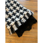 Victoria Pappas Houndstooth Wool Blend Vintage‎ Blazer Jacket black & white sz 8 Photo 6