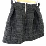 Francesca’s Dina Be Black Textured Skater Shirt L Size L Photo 8