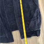 Talbots Deep Blue Open Front Cardigan Photo 3