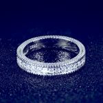 Boutique NEW 2‎ ct Solitaire Simulated Diamond Engagement Ring Set, Size 6 Photo 7