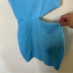 H:ours  Lambert Mini Dress Bright Blue Bodycon Cutout Women’s Size S Photo 2