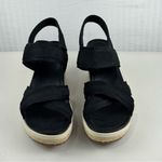 Merrell  Women’s Kaiteri Wedge Black Strap Sandal Size 10 EUR 41 Outdoor Gorpcore Photo 1