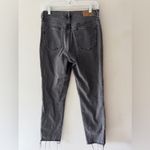 Madewell The Perfect Vintage Jean in Cosner Wash Knee-Rip Edition Raw Hem Photo 3