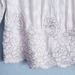 Anthropologie  Moulinette Soeurs Floral Embroidered Textured Embellished Blouse Photo 1