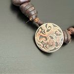 Handcrafted Artisan Angel Wing Freshwater Peacock Pearl Beaded Bracelet 23g. Silver Photo 11