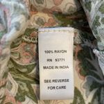 Boho Floral Maxi Skirt Kaktus | Flowy Rayon Festival Gypsy Vibe White Size undefined Photo 2