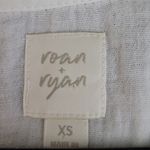 Evereve  ROAN + RYAN WHITE 100% SLUB COTTON BOHEMIAN PRAIRIE LAGENLOOK BLOUSE XS Photo 9