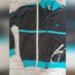 Puma Retro Track Style Jacket Black & Blue Size XL Photo 5