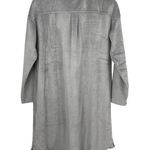 Soft Surroundings Auberon Mini Dress Coziest Zip Up Tunic Pullover Silver NEW S Photo 5