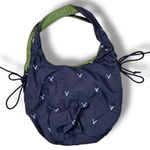 American Eagle  Outfitters Blue/Green Cotton Slouchy Bag *Read Photo 0
