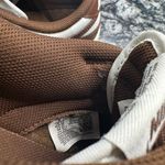 Nike  Chocolate Brown and Cream Sneakers Photo 6