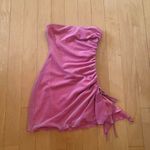 Princess Polly pink shimmery Donelli mini dress Photo 1