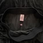 Juicy Couture  Black Velour Rhinestone Track Pants Photo 3