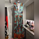 Farm Rio  Macacão Farm Revoada Rainbow Linen Blend Jumpsuit Photo 2