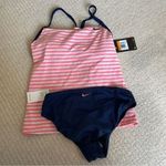 Nike NEW Sporty Tankini Racerback Two Piece Pink Swim Bathing Suit Womens Size S Photo 0