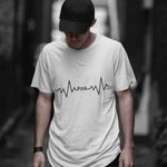 POSH Heartbeat Custom Tie Dyed Short Sleeve Graphic T Photo 3