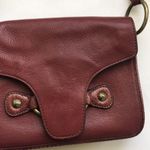 Ellen Tracy  Burgundy Leather Purse Photo 9