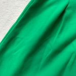 Topshop Pleated Sleeveless Solid Back Accent Zipper Dress in Green - Size 8 Photo 13