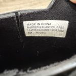 Michael Kors Women's Chelsea Rain Boots Rubber Ankle Black Size 6M Grunge Photo 2