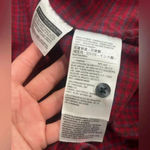 Levi's Levi’s Plus Size Women's Utility Shirt Red Plaid Cropped Size 3X Photo 6