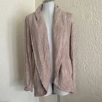 Barefoot Dreams  Tan Beige CozyChic Lite Cuddly Circle Cardigan Medium Photo 3
