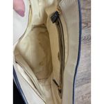 Tory Burch Block T-Pebbled Bi-Color Hobo New Ivory Savannah Shoulder Bag Purse Photo 9