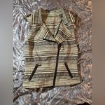 Maurice's Aztec Print Motorcycle Style Vest XS Photo 11