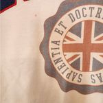 Freeze London white crewneck sweatshirt size womens small oversized Photo 3