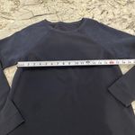 Vince  Black Silk Embellished Shoulders CrewNeck Sweatshirt‎ size XS Photo 2